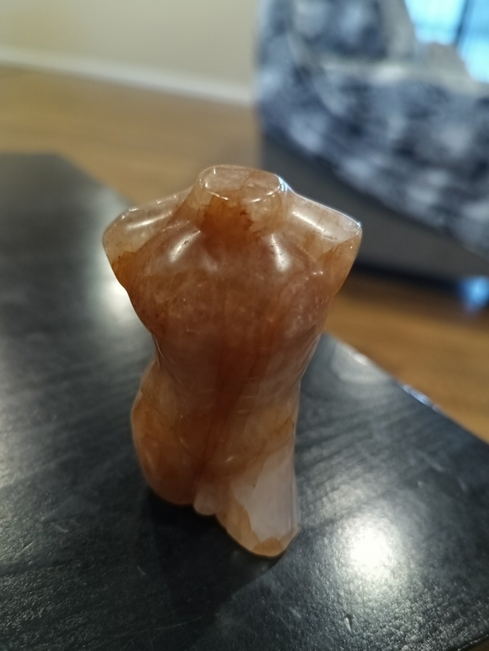 Carnelian Agate Crystal Man Body
